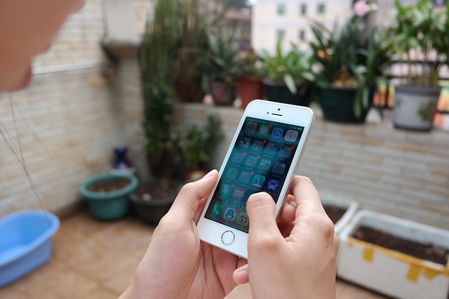 hvid iPhone